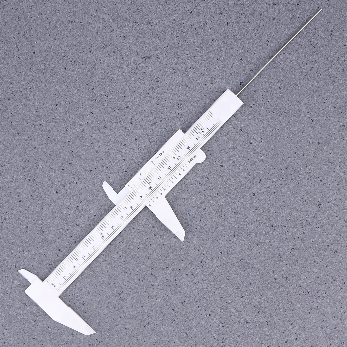 

150Mm Mini Plastic Caliper Lightweight Durable Gauge For Internal External Step Depth Measurement Tool 0.5Mm Precision