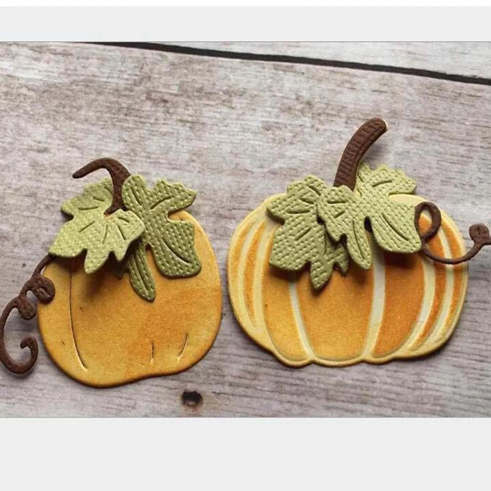 Pumpkins Vines Halloween Metal Cutting Dies Metal Scrapbooking Decoration Embossed Album Card Handicrafts