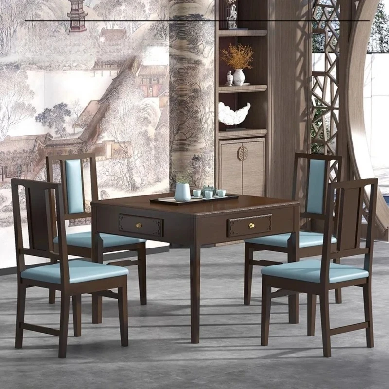 

Solid Mahjong Machine Automatic Household Bass Mahjong Table Dining Table Dual-purpose Mahjong Table