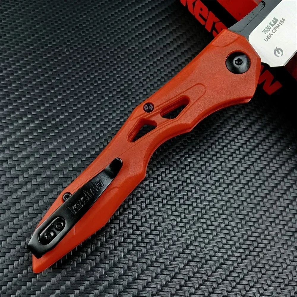 Folding Pocket Knife KS 7650 Launch 13 8Cr13Mov Blade Nylon Fiber Handle Outdoor Hunting Flipper Knives EDC Tools Gift