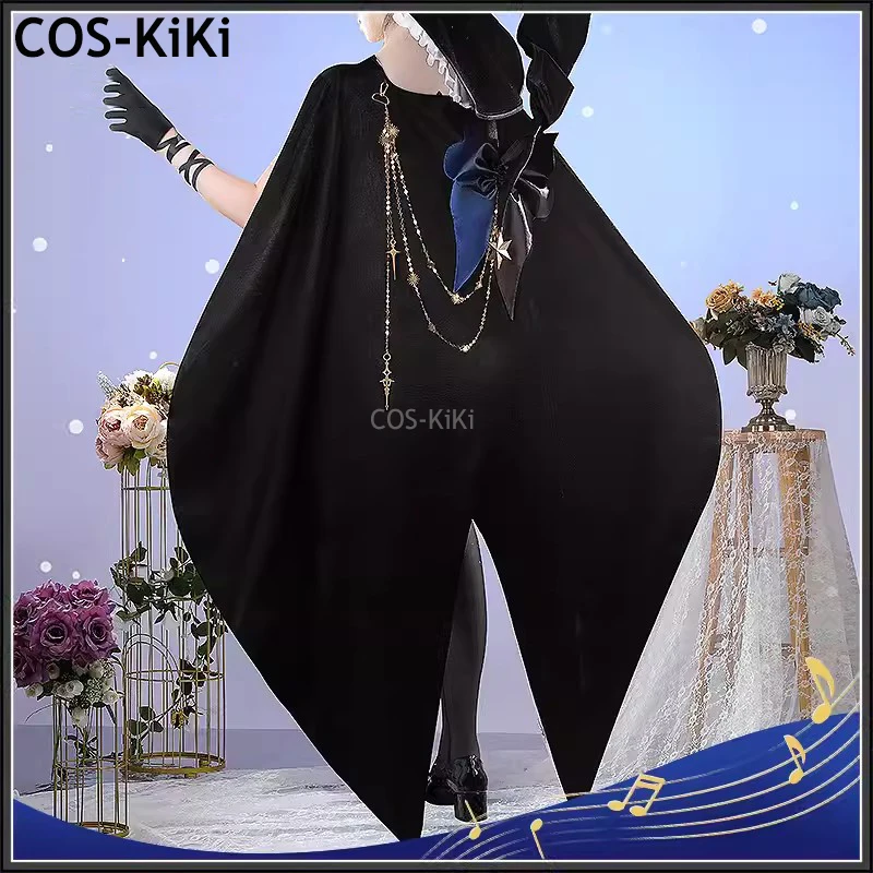 COS-KiKi Arknights Amiya 2024 AMBIENCE SYNESTHESIA Game Suit Elegant Dress Cosplay Costume Halloween Party Role Play Outfit