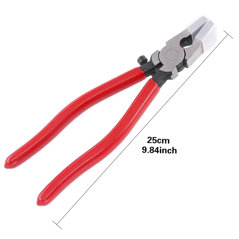 Imagem -03 - Heavy Duty Key Fob Alicadores Ferramenta Metal Glass Running Flat Jaws Anexar Pontas de Borracha Perfeito para Estúdio