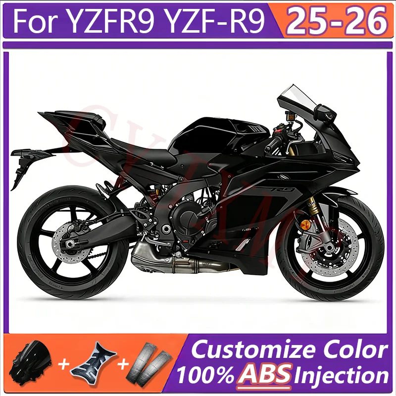 ABS Injection Motorcycle Fairing Kit for Yamaha YZFR9 YZF R9 2025 2026 Plastic Mold Fairings YZF-R9 25 26 Bike Bodyframe Housing