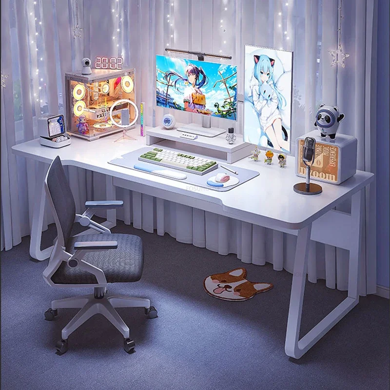 Modern Computer Desks Desktop Gaming Tables Home Workbench Bedroom Student Study Desk Simple Office Desk Wooden Office Furniture