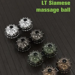 Metal LT One-piece Massage Ball Fingertip Gyro Toy Decompression Artifact Adults Antistress Anxiety Kid Relieves Stress Anxiety