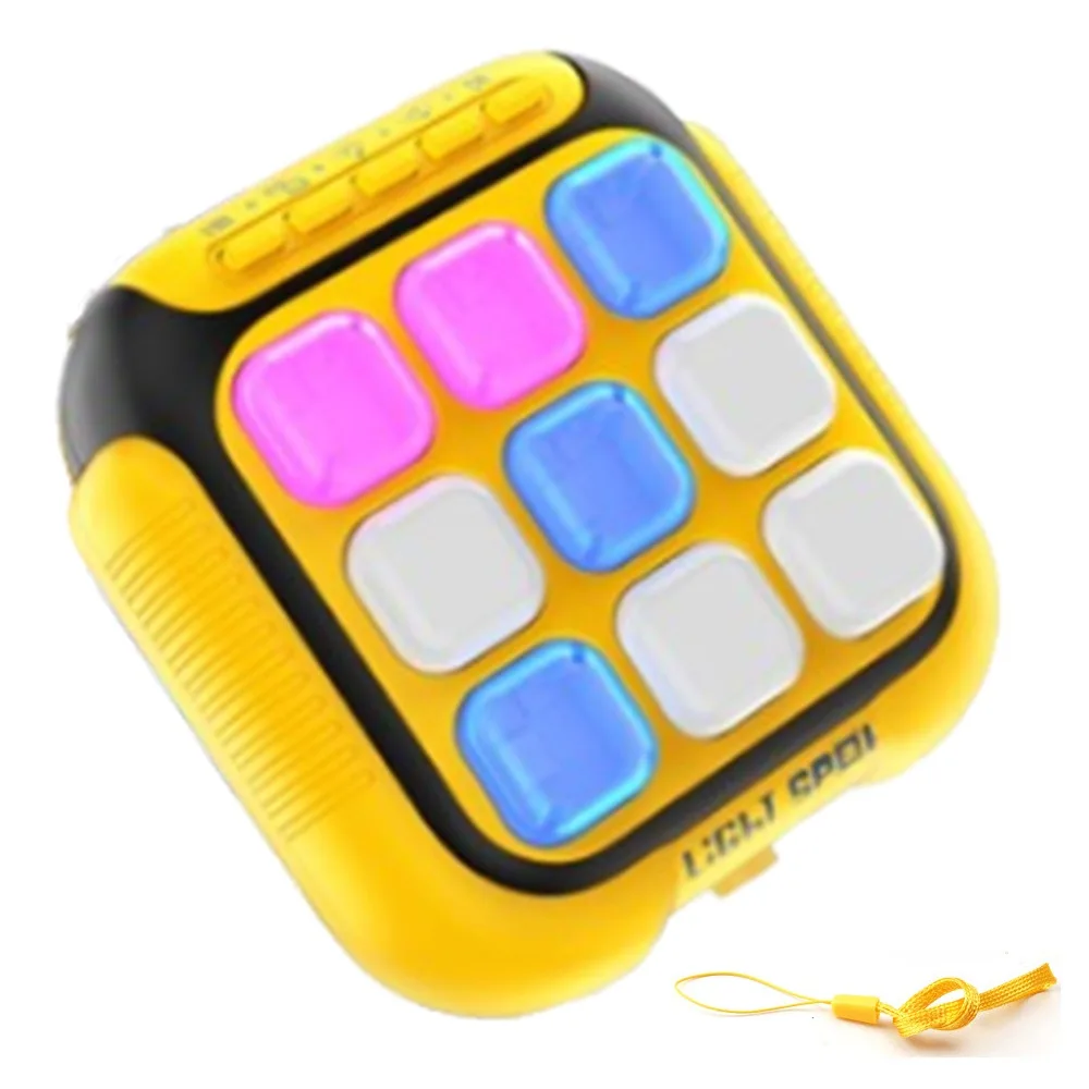 

Электронная игра TIC-TAC-TOE для тренировки памяти 6-в-1, настольная игра-головоломка Монтессори, обучающая портативная интерактивная настольная игра, игрушки