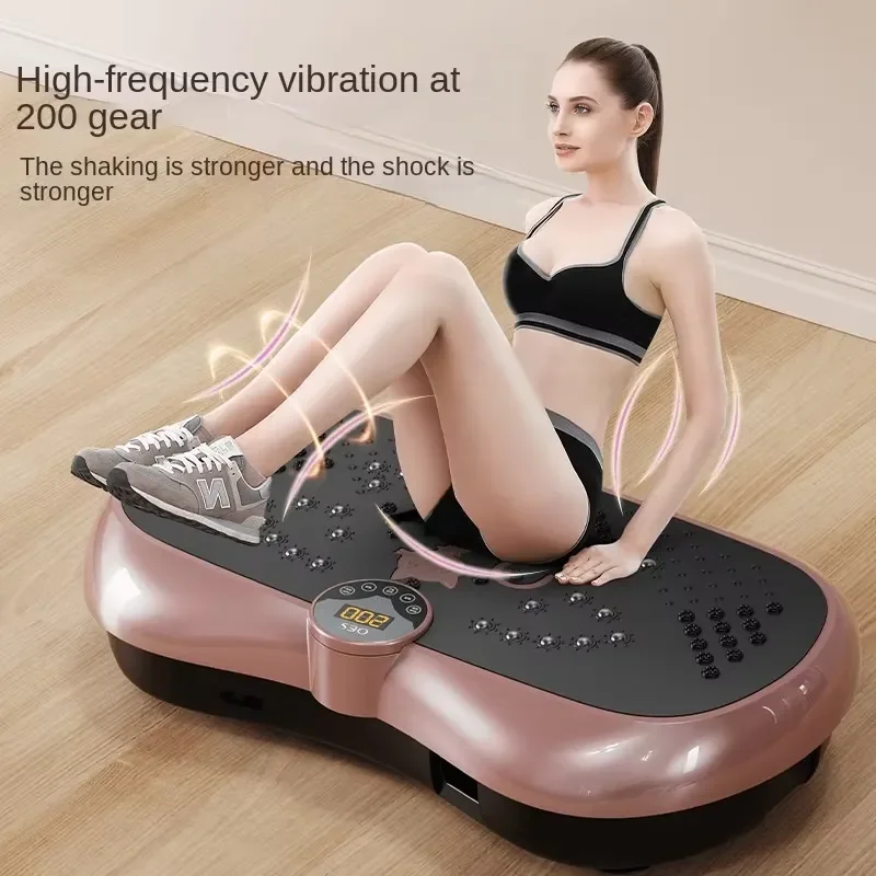 Direct Factory Sales Household Vibration Plate Mute Shaker Lazy Leg Shaking Fitness Equipment Vibration Machine Exercise