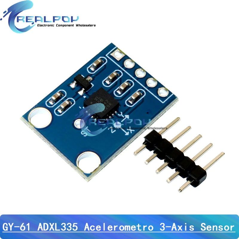 GY-61 ADXL335 Acelerometro 3-Axis Analog Output Accelerometer Module Angular Transducer 3V-5V