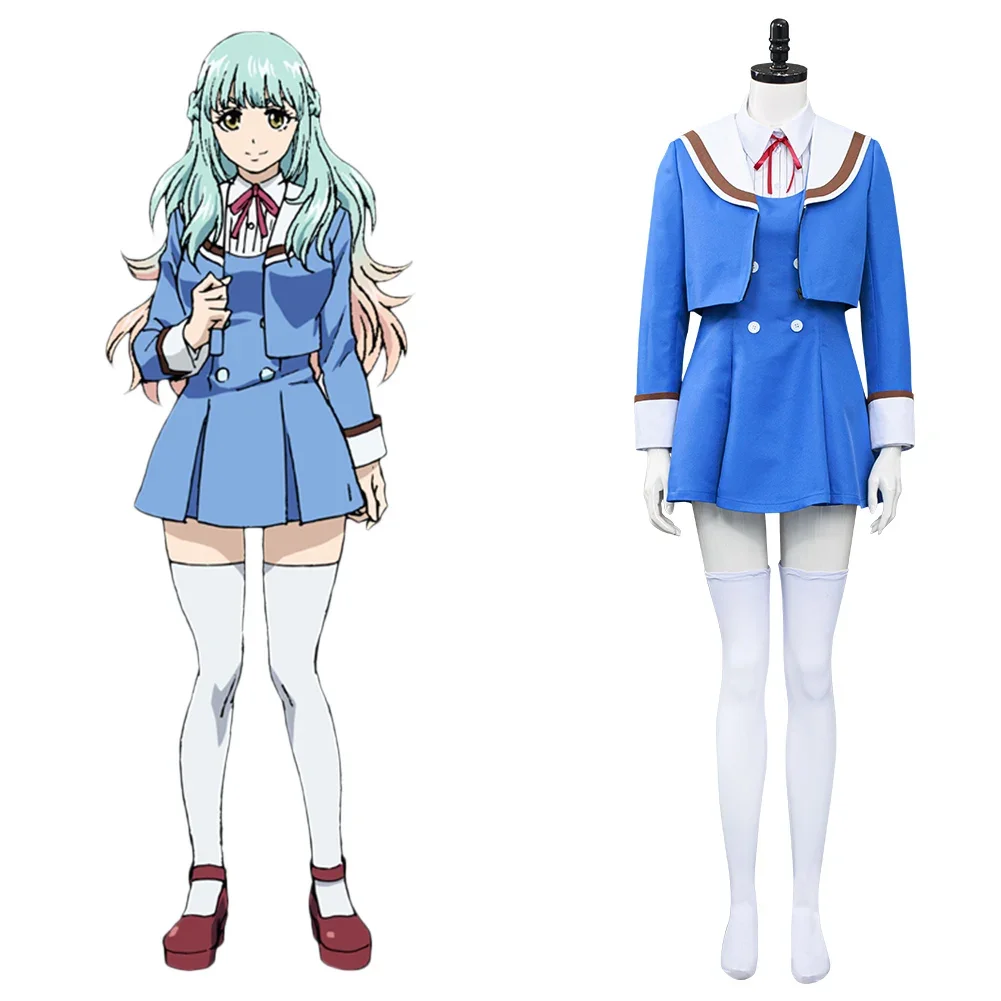 

Anime High-Rise Invasion Shinzaki Kuon Cosplay Costume Uniform Outfits Halloween Carnival Suit