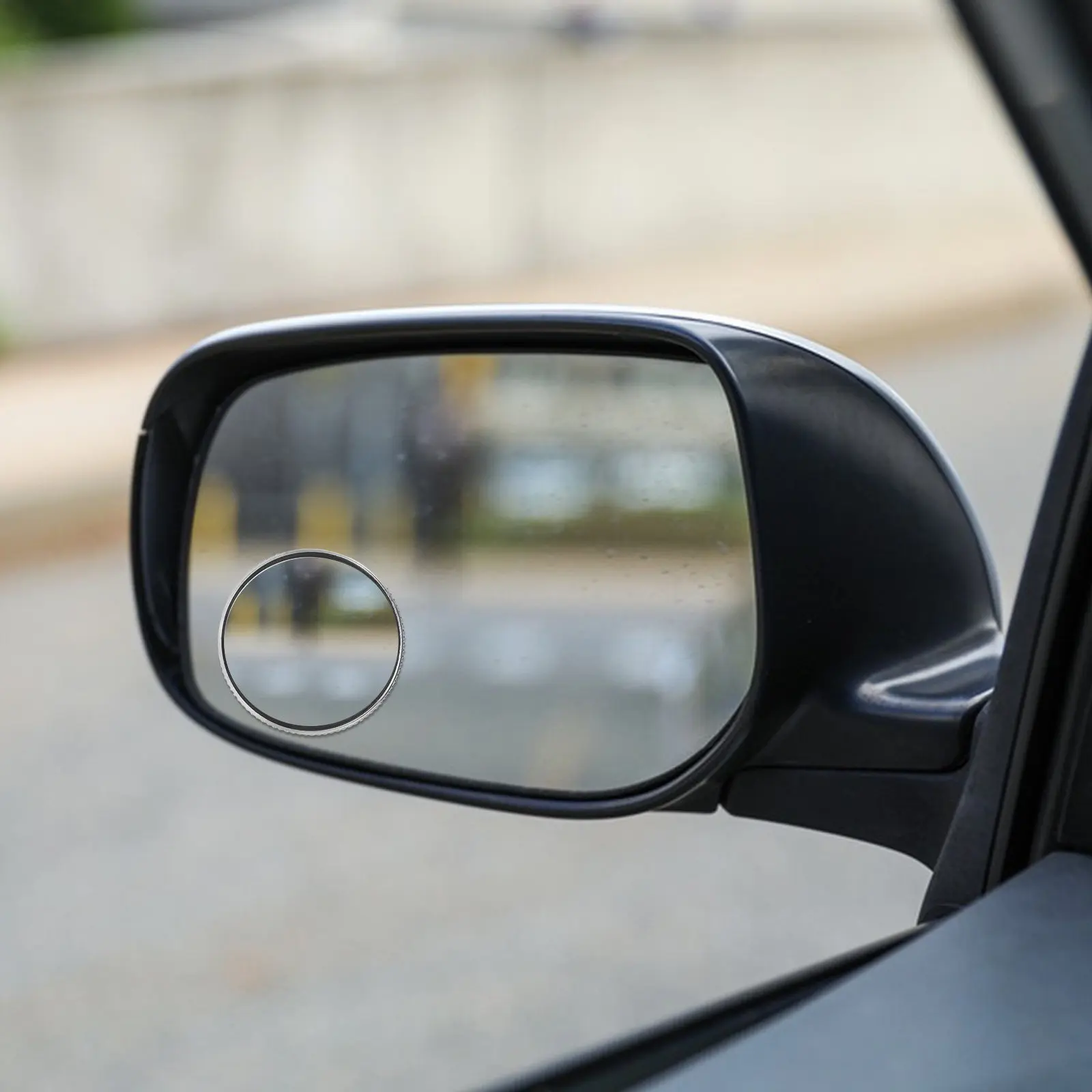 1Pair Adjustable Suction Cup Rearview Mirror Wide Angle Convex Blind Spot for Cars Trucks Reversing Assistance