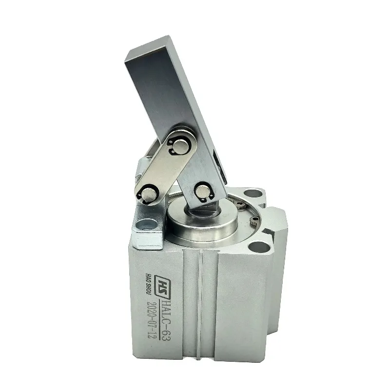 

HALC-63 Work Clamp System Powered Clamping System Pneumatic Link Clamp Cylinder for Jigs and Fixtures