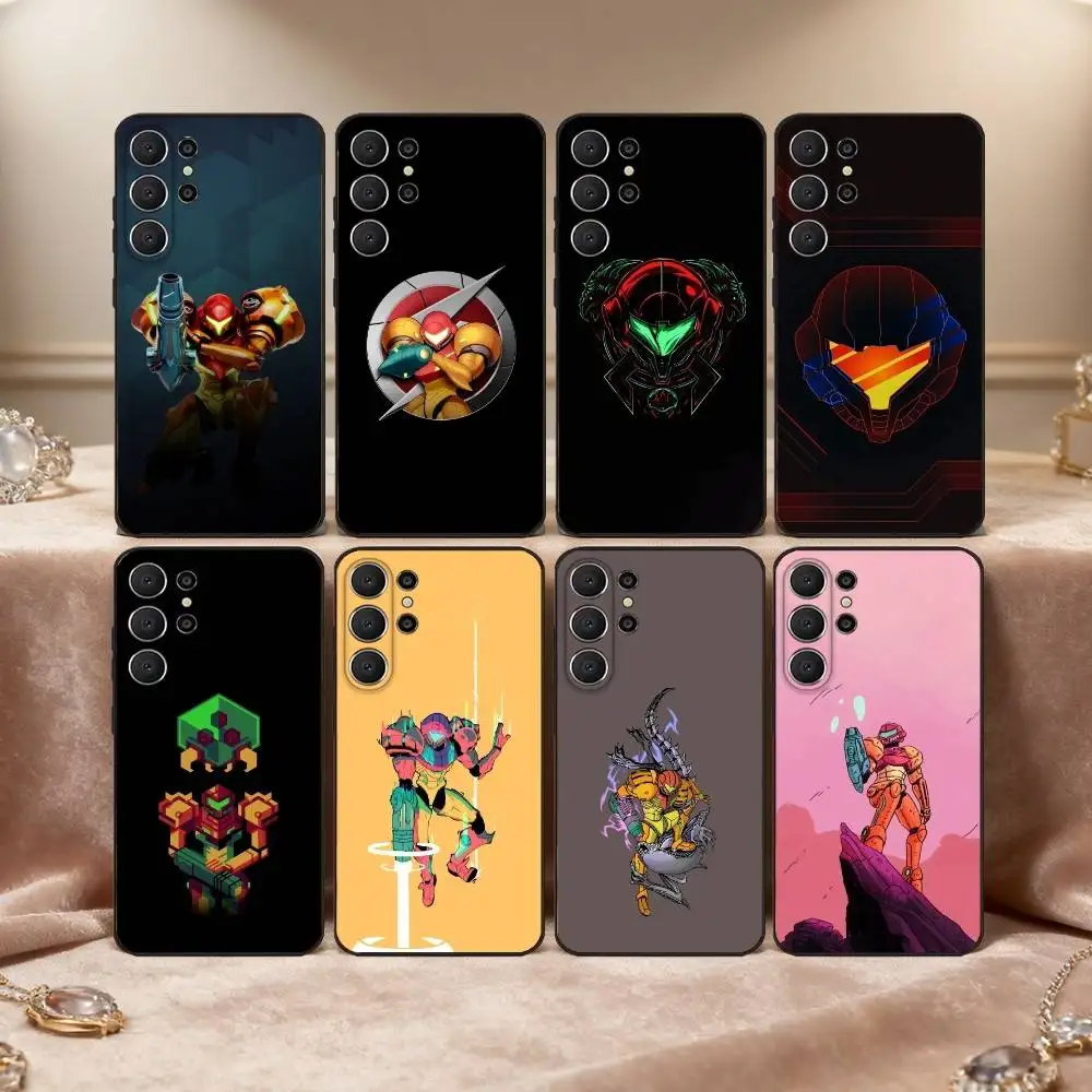 

Game M-Metroid D-Dread Phone Case For Samsung S26,S25,S24,S21,S22,S23,S30,Ultra,S20,FE,Lite,10,9,Black Cover