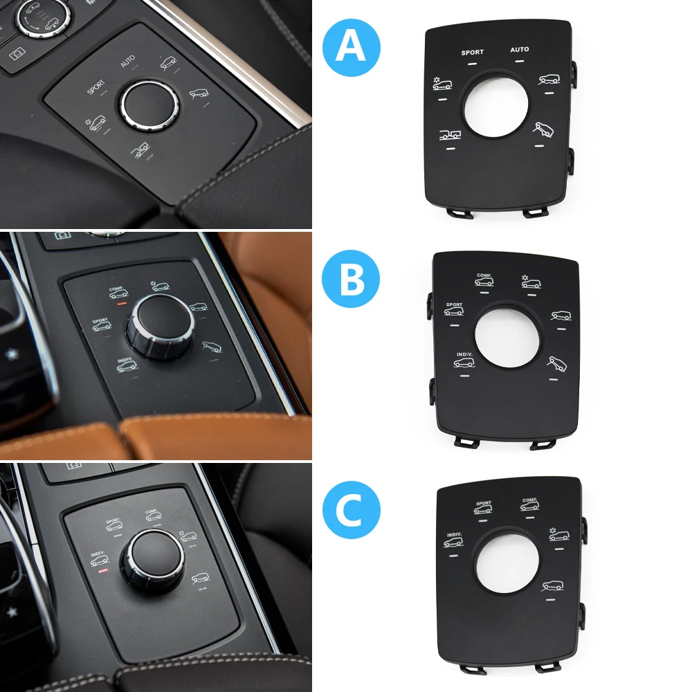 Console Driving Program Suspension Sport Mode Control Switch Panel Cover For BENZ W166 W292 GLE GLS ML GL GL450 GL550 1669050103