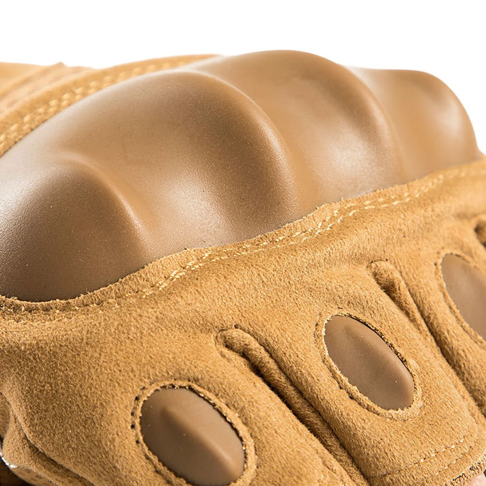 

1Pair Outdoor Half Finger Cycling Gloves Non-Slip Wear-Resistant Fitness Gloves for Mountaineering Men Women Khaki