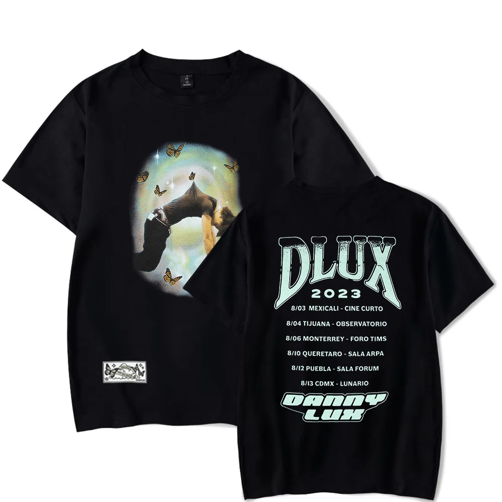 

DannyLux T-Shirt 2023 Tour Merch Popular New Print Unisex Round Neck Summer Tees Fashionable Casual Short Sleeve T Shirt Top