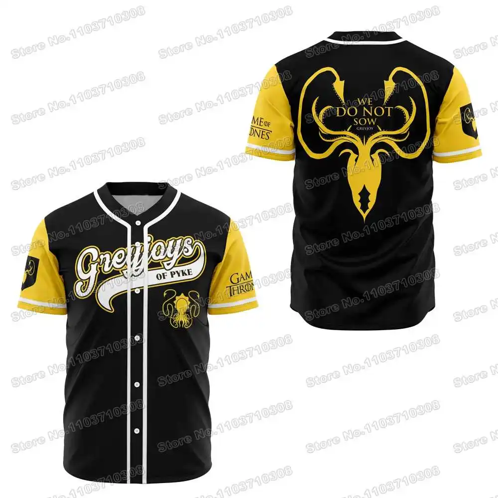 

14th Popular Anime 2025 Customizable Game Baseball Golf Fishing Camping Running Jersey Shirts T-shirt Printing Name Number