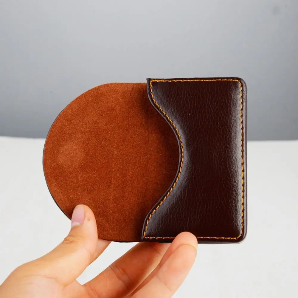 New PU Leather Business Card Holder Large Capacity Men Credit Card Case Card Holders Professional RFID Wallet