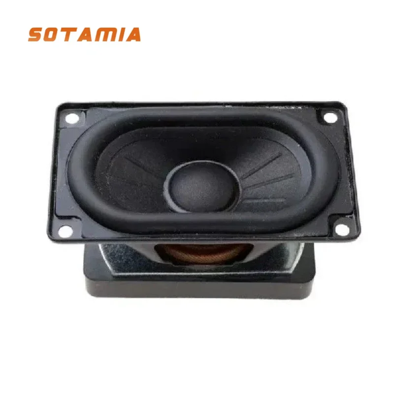 SOTAMIA 1Pcs Subwoofer Speaker 4480 8 Ohm 15W Rectangular Sound Blaster Super Bass Speaker Audio Home Theater HIFI Loudspeaker