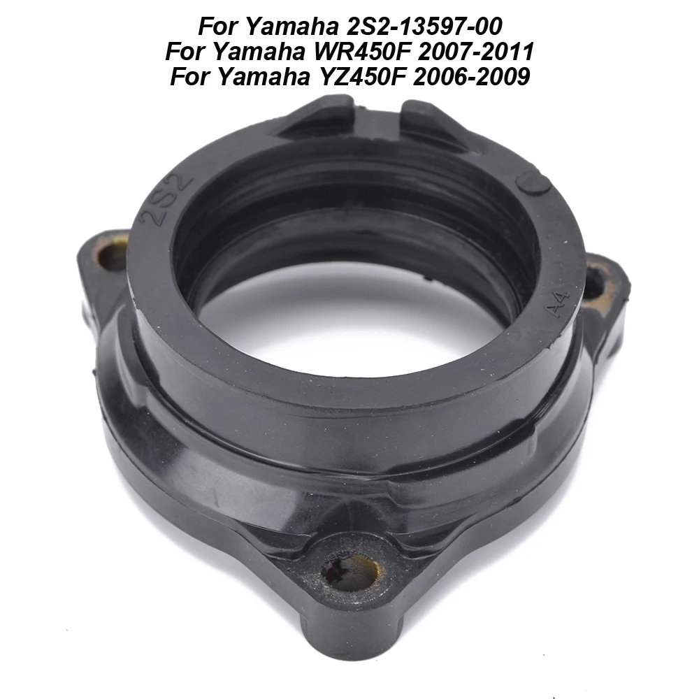 For Yamaha WR450F 2007-2011 YZ450F 2006-2009 Motorcycle Carburetor Interface Adapter Intake Manifold 2S2-13597-00 WR 450 F
