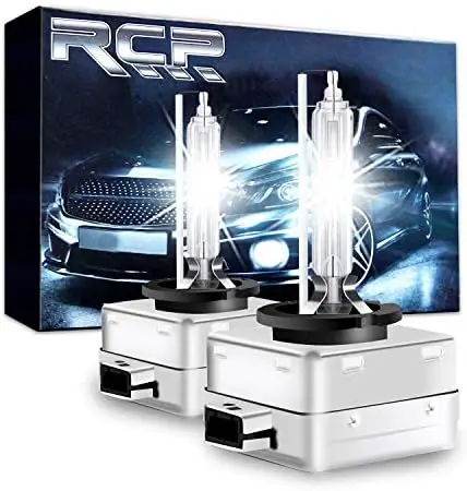 

RCP D3S 6000K Xenon HID Bulbs 35W A Pair Diamond White 12V Car Headlight Lamps