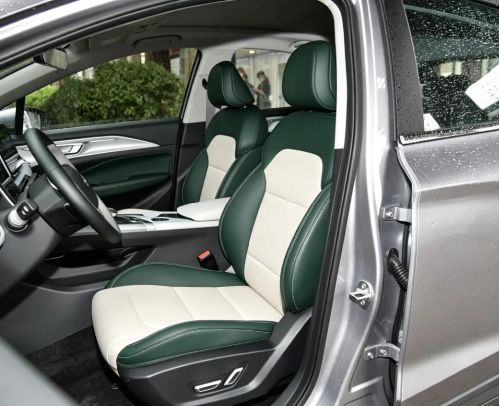 Für Geely Geometry C 2020 Maßgefertigte Autositzbezüge Luxuriöses Nappaleder 100% Passgenau Innenraumzubehör 360 ° Vollständige Abdeckung – Detail 4