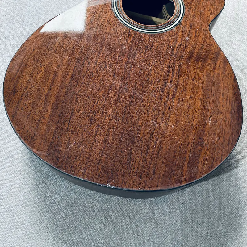 HB955  Mahogany Plywood top and Back Jumbo Cutway 40\