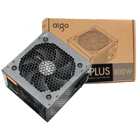 Aigo AK PC fuente de alimentación PSU 800W juego competitivo Gamer RGB 120mm ventilador 220V ATX fuente de alimentación de ordenador de escritorio para BTC Pc gamer