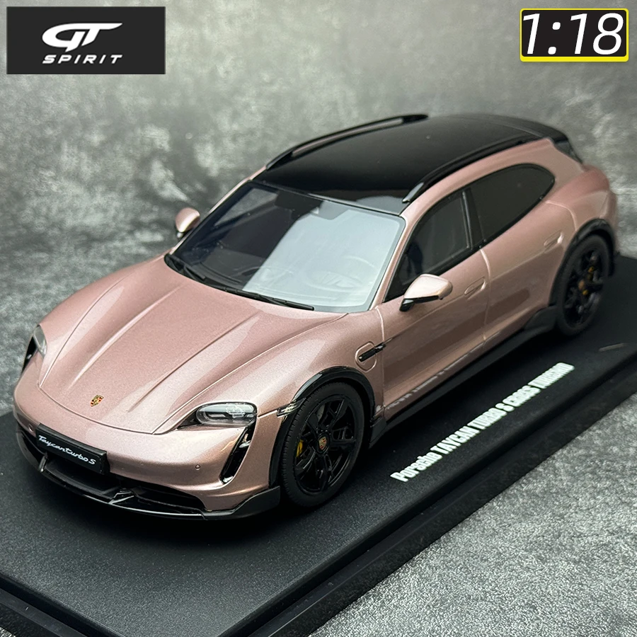 Porsche Taycan Turbo S 2022 Pink 1/18 GT Spirit scale model car collectible　GT440 Holiday gift static display