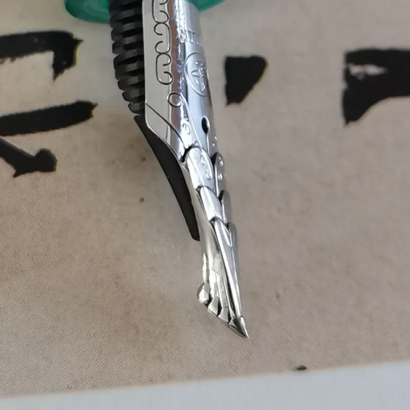 balaoye-wooden-luxury-fountain-pen-long-knife-20-30mm-multi-layer-armor-pen-tip-hand-polished-nib-05f-ink-pen-stationery-gift