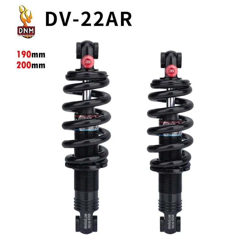 

DNM DV-22AR Mountain Bike Shock Absorber 750LBS 190mm 200mm Damping Adjustment Hydraulic Spring Aluminum Alloy Rear Shock