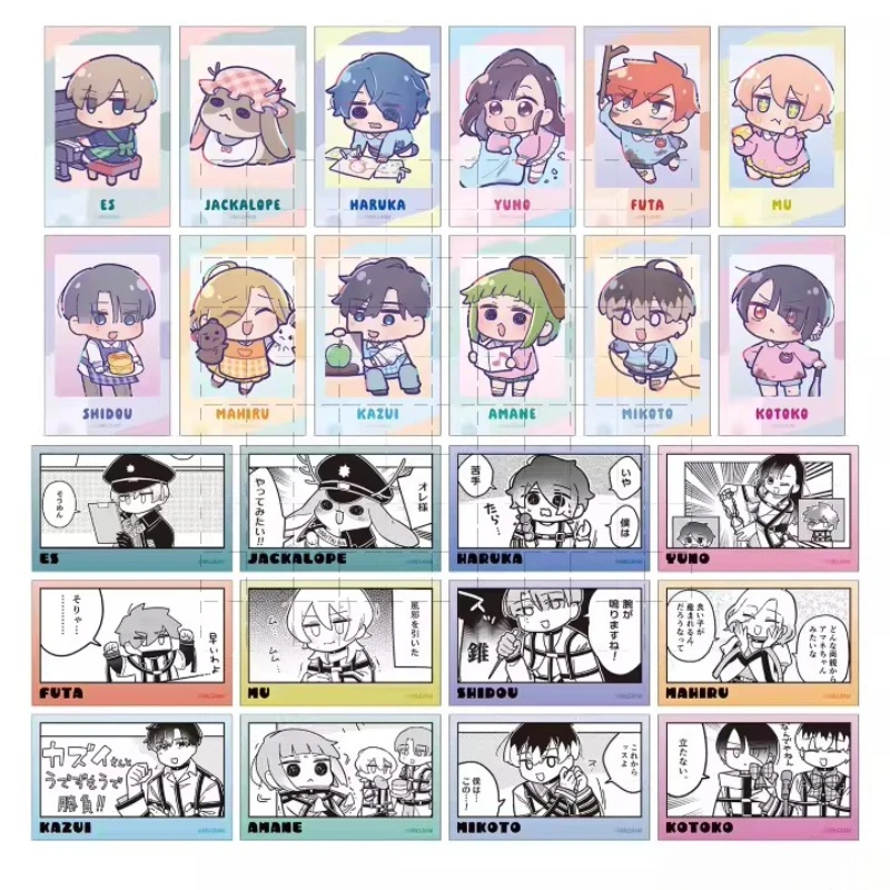 

Game MILGRAM Acrylic Stand Figure Doll Anime Haruka Amane Kazui Mikoto Mahiru Yuno Shidou Es Keychain Model Cosplay Toy Gift