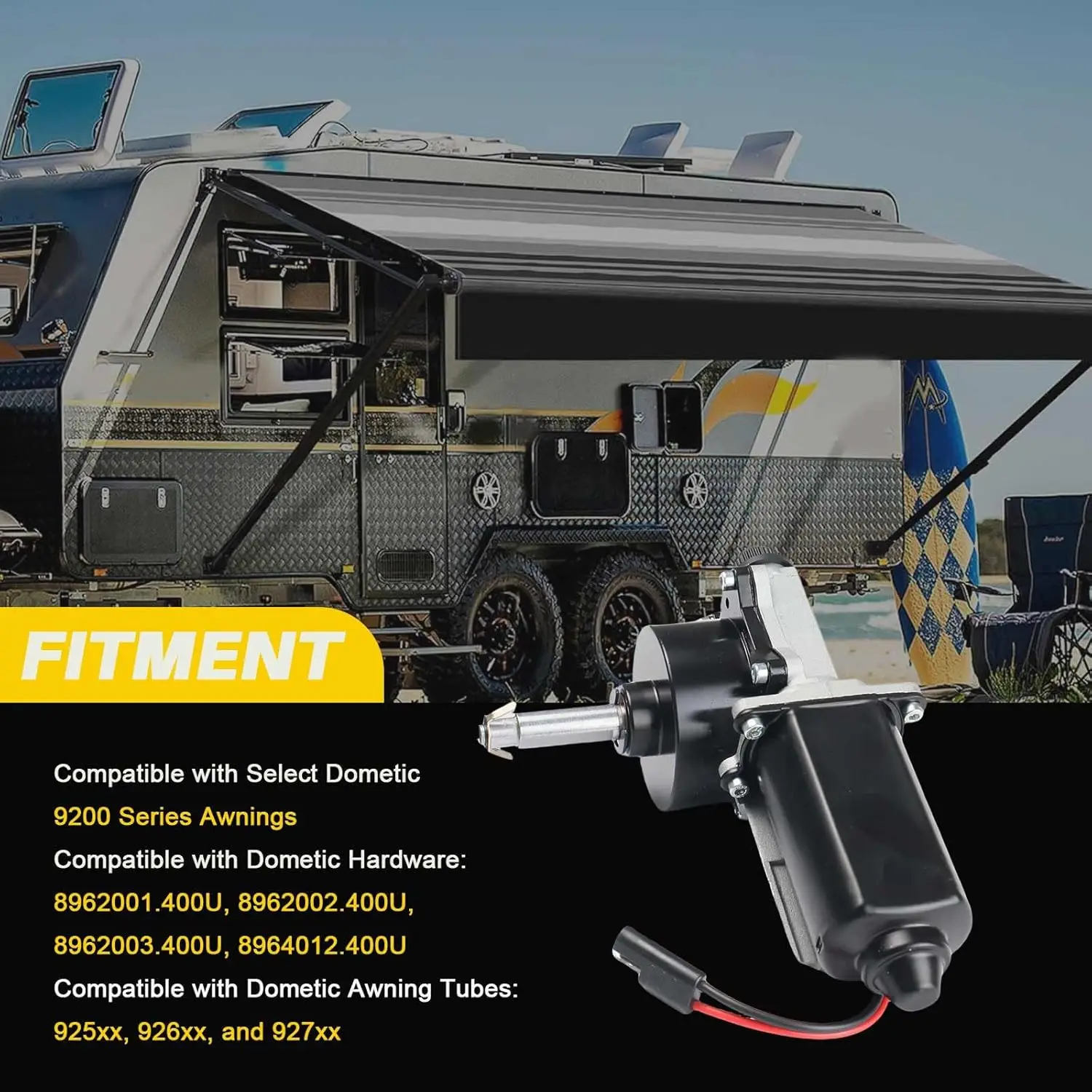 

Ремкомплект для привода маркиз Dometic серии 9200 для автодомов # 3316605.001 8962001.400U 3316605.017 3317084.000U