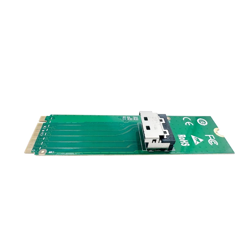 MCIO x4 adaptörüne (5.0) M.2 PCIe 2280 --- XIC 2440