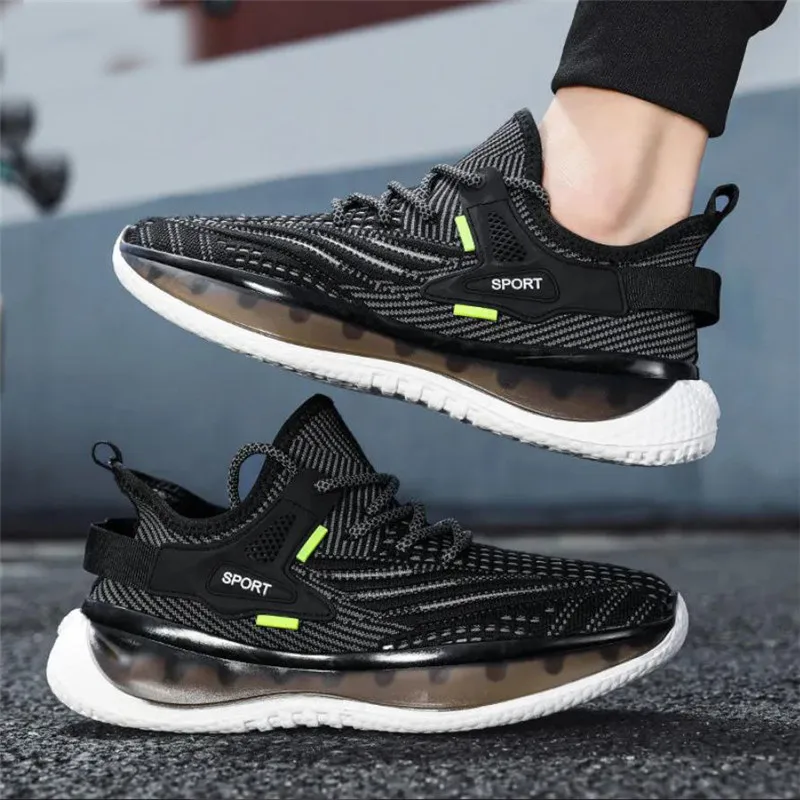 Men's Shoes Casual Sneakers Fashion Light Breathable Summer Sandals Shoes Mesh Tenis Red Outdoor Beach Sports Zapatos De Hombre