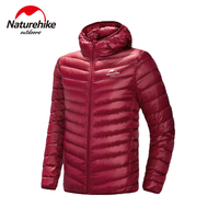 Naturehike Autumn Winter New Jacket Upgrade 800 Ultra Dry Duck's Down Jacket Man Outdoor Camping Coat Ultralight Hiking Jackets