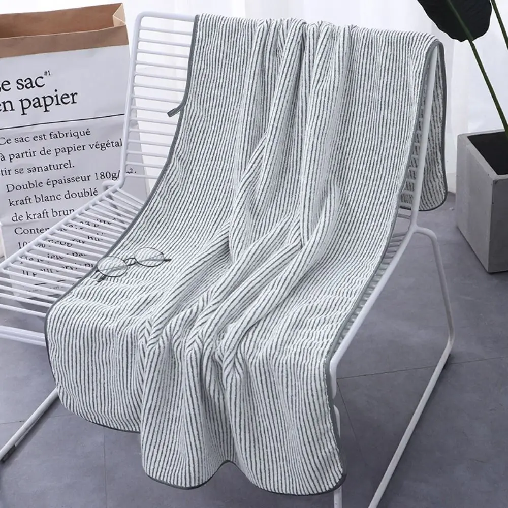 

Multipurpose Absorbent Bath Towel Thickened Large Size Beach Towel Soft Japanese Style Towel Blanket Bathroom