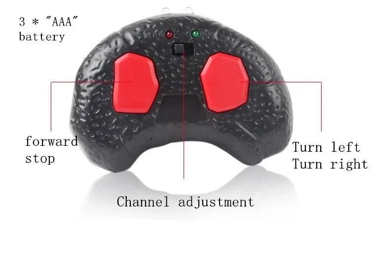 Juguete electrónico con Control remoto para mascotas, simulación de luz, ratón flash, modelo Tricky prank, animal de insecto robótico ATERRADOR