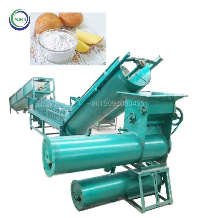 

Automatic Cassava Starch Extraction Processing Machine Wheat Tapioca Starch Making Machine