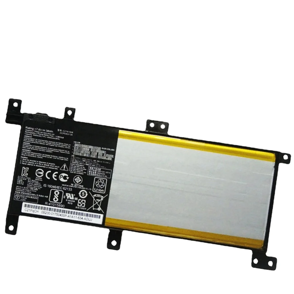 Новый аккумулятор C21N1509 для ноутбука ASUS FL5900U A556U X556UV K556U X556U F556U VM591U R558U