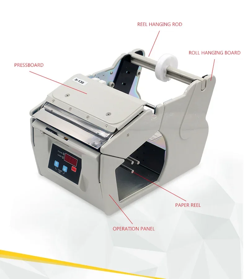 X-100 Automatic Label Dispenser Manual Sticker dispenser Automatic label dispenser / Peel labels machine