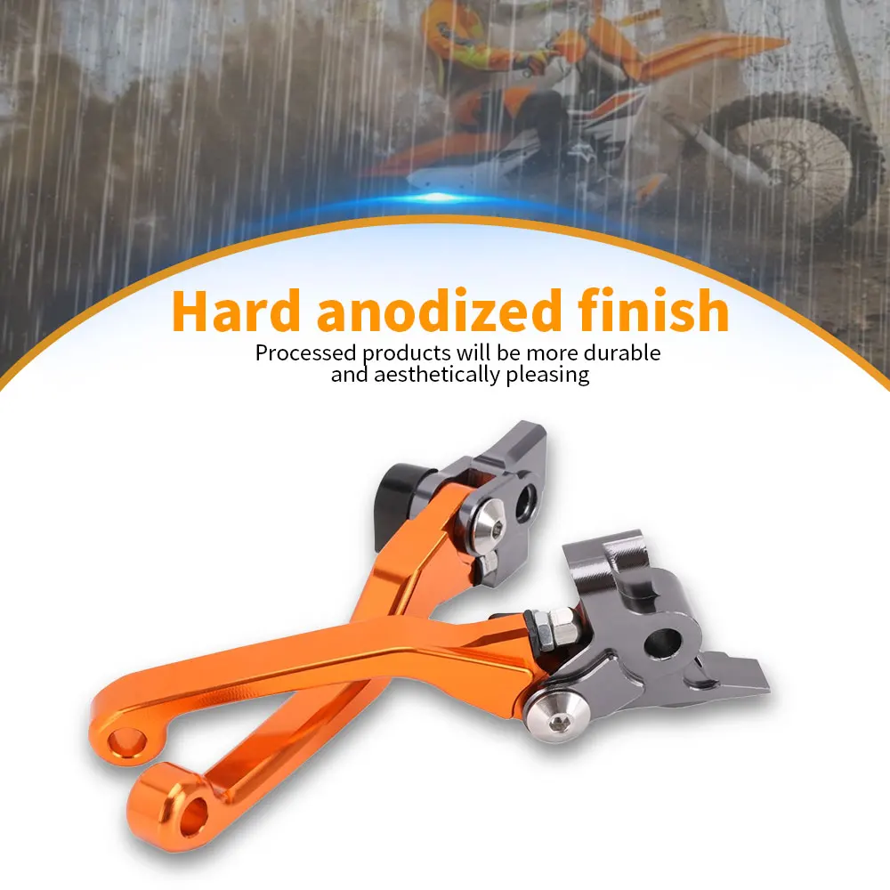 Motosiklet 2022 için CNC debriyaj fren kolu KTM EXC EXCF altı gün EXCR XC XCF XCW XCFW SX SXF 125 144 150 200 250 300 350 450 500