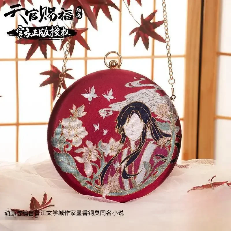 

Anime Tian Guan Ci Fu Figure Hua Cheng Xie Lian Shoulder Bag Ancient Style Women Oblique Satchel Embroidery Messenger Bag Gift