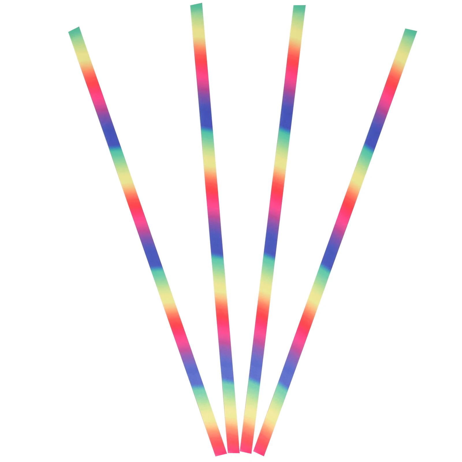 

4pcs Bike Streamers Colorful Ribbons Decorative Tassels For Bicycle Scooter Helmets Easy Installation Durable