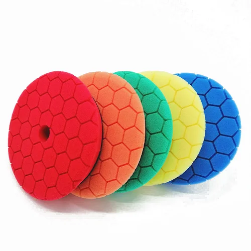 Imagen 2 del producto CDWTS-Kit de almohadillas de pulido para faros de coche, 3/5/6 pulgadas, para DA RO, Polishier, boinas de pulido automotrices para eliminación de arañazos de coche