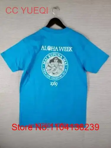 Aloha Week T shirt VTG Mai Kupuna 1989 ancestors size large long or short sleeves