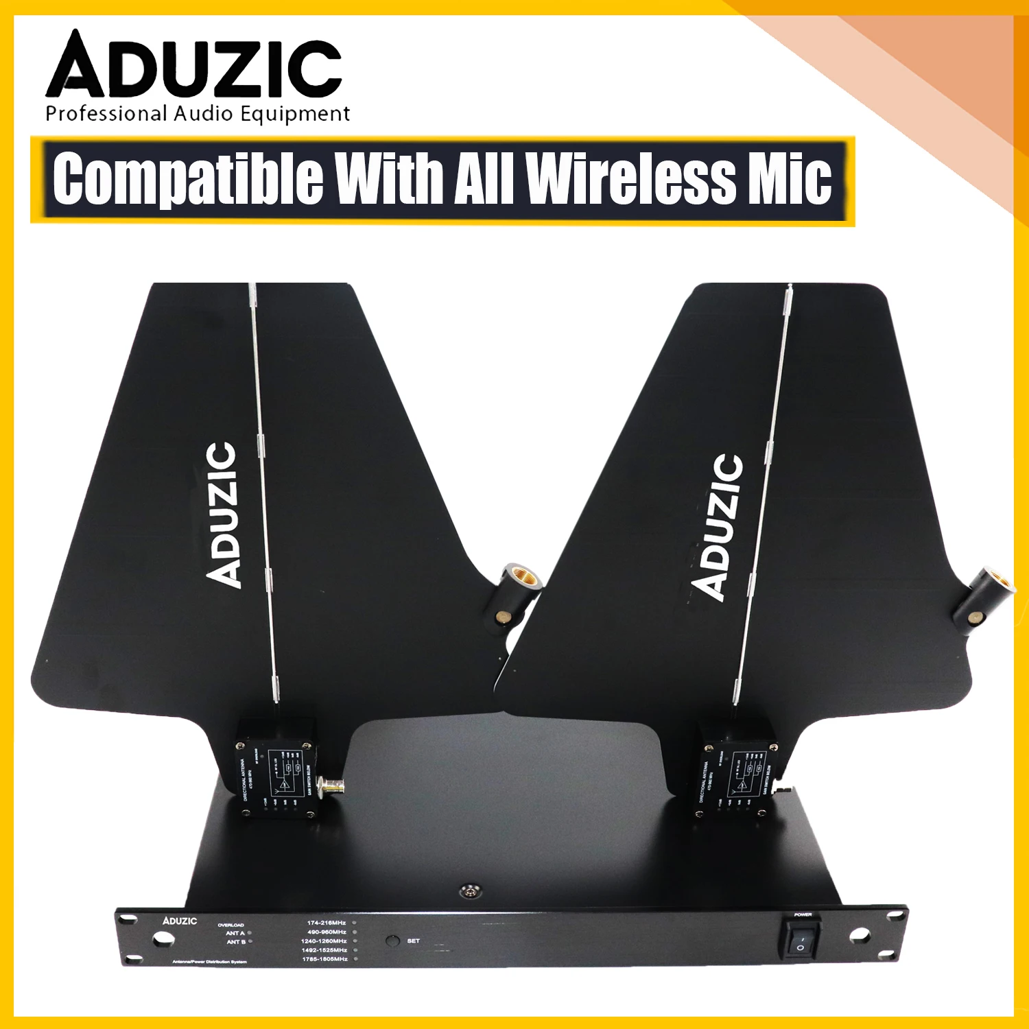 ADUZIC UA845WS UA874 Combiner Antenna Suitable For Large-Scale UHF Wireless Systems 450-960MHZ Microphone Antenna Distributor - Image 4