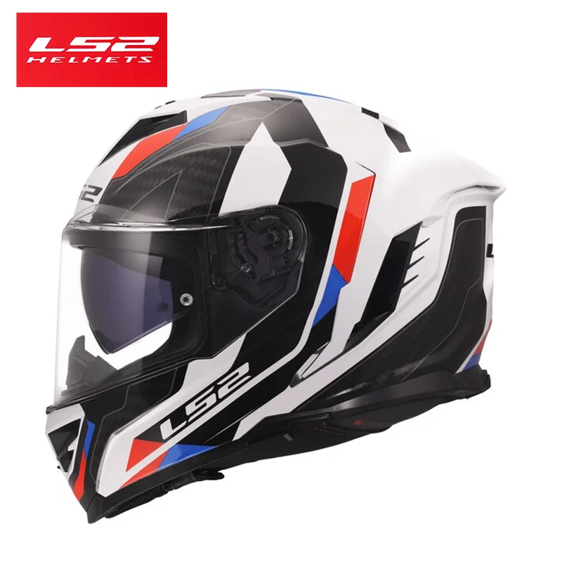 Casco de Motocicleta Integral LS2 FF818 con Doble Visor Antivaho, Forro Transpirable Extraíble, Homologado por ECE