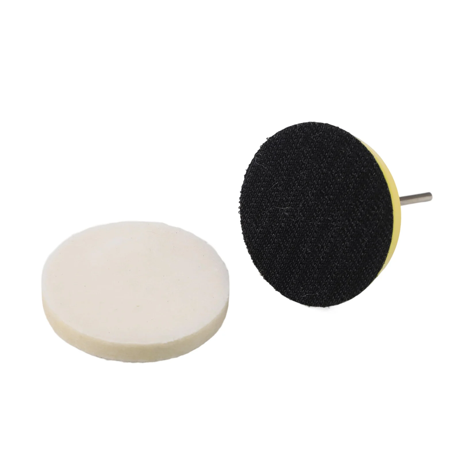 11pcs 50mm Wool Felt Polishing Pad With Mandrel Grinding Buffing Polishing Wheel Power Tool Metal/Jewelry/Watch Wool Polish Pad