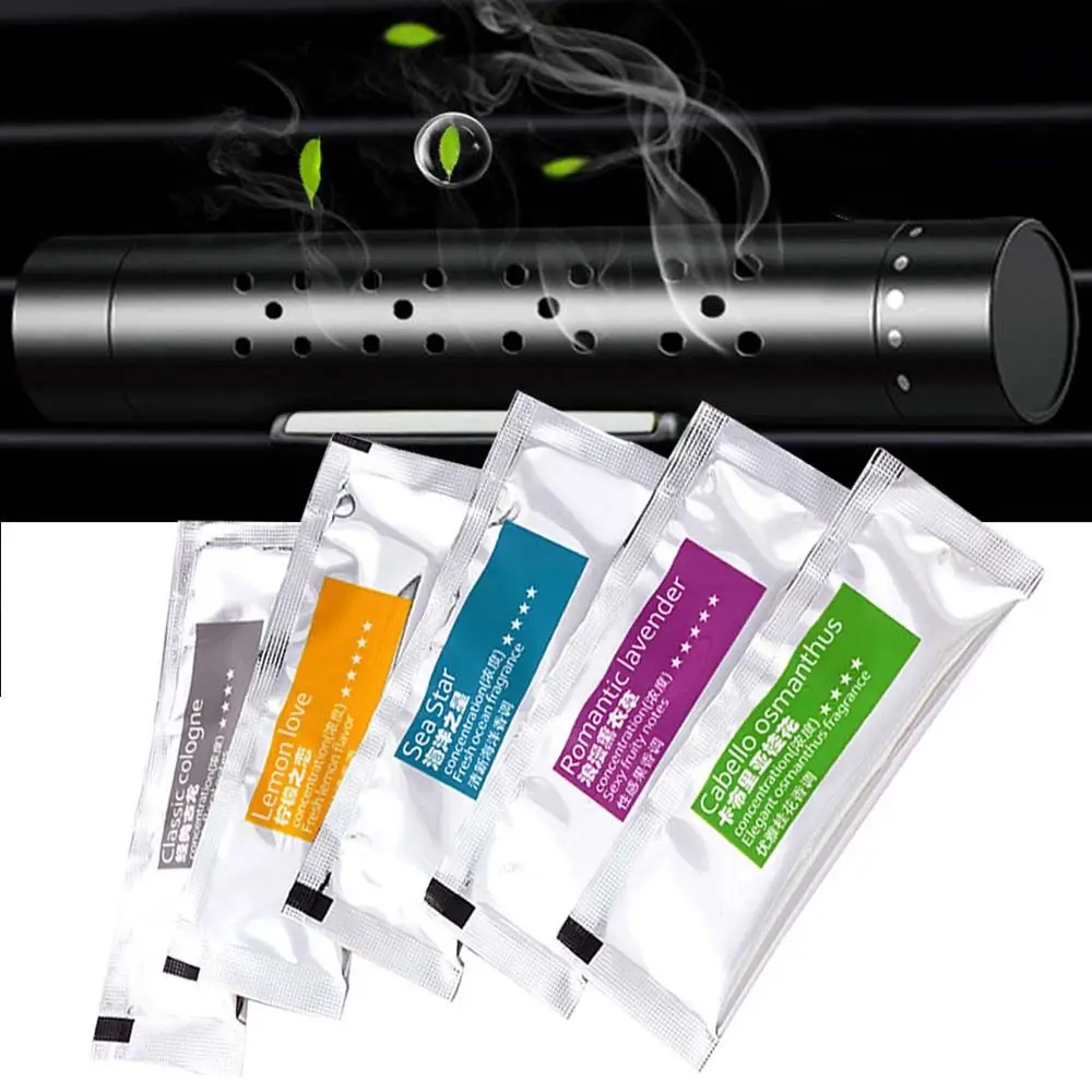 Car Air Conditioning Vent PE Interior Accessories Auto  Supplement  Stick Car Air Freshener Solid Fragrance Balm