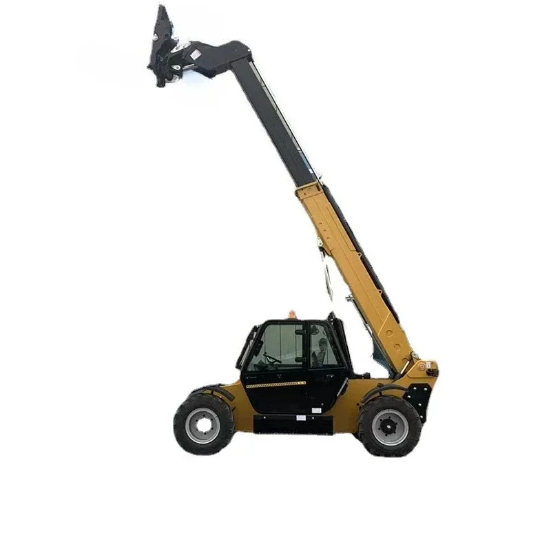 10 meters telescopic arm forklift, high-altitude handling multi-functional telescopic forklift, cargo transportation forklift